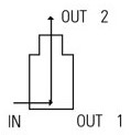 3-Way Directional Control De-energized