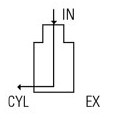 3-Way Normally Open De-energized