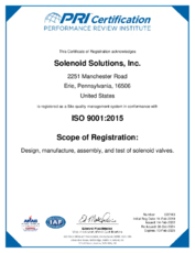 ISO 9001 Certification