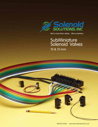 SubMiniature Solenoid Valves