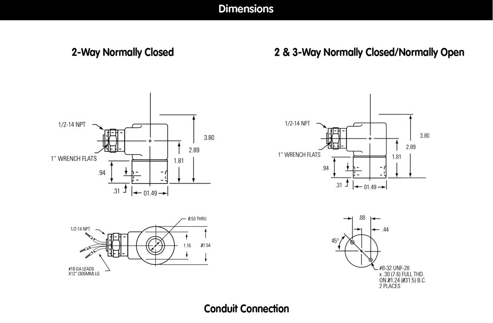 Mounting Dimensions